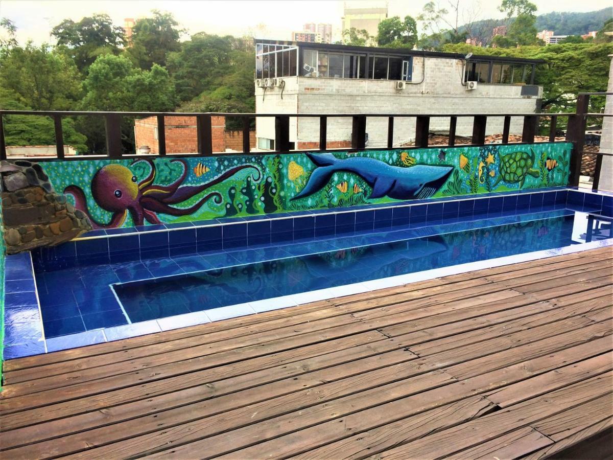 Casa Kiwi Hostel Медельин Экстерьер фото